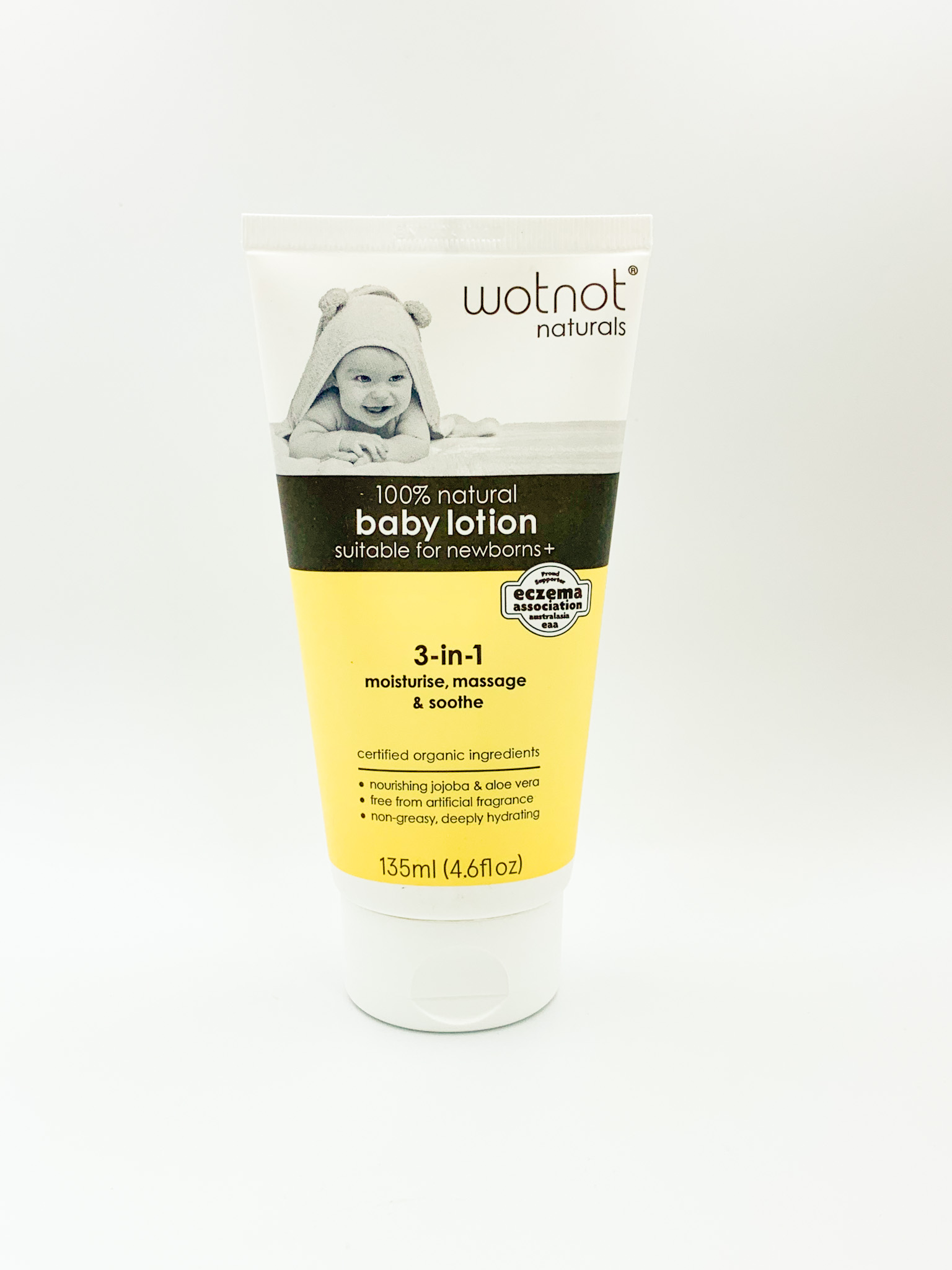 baby-fair WotNot Naturals 100% Natural Baby Lotion 135ml (Expiry Date: April 2024)